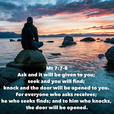 What a privilege we have to talk to the Creator of the universe anytime we want. He loves us so much and wants to be called Father.  Mt 7:7-8 Ask and it will be given to you; seek and you will find; knock and the door will be opened to you. For everyone who asks receives; he who seeks finds; and to him who knocks, the door will be opened.  Still “some” prayers go unanswered because sin separates us from His Presence. He doesn’t answer because being in a right relationship with Him is paramount. He only has good plans for us!  Ps 66:18-19 If I had cherished sin in my heart, the Lord would not have listened; but God has surely listened and heard my voice in prayer.  Let’s live abundantly by living fully surrendered to Jesus. All sin leads to heartache and unanswered prayer. Let’s keep the communication line open with our Father!  Rom 13:14 Rather, clothe yourselves with the Lord Jesus Christ, and do not think about how to gratify the desires of the sinful nature.